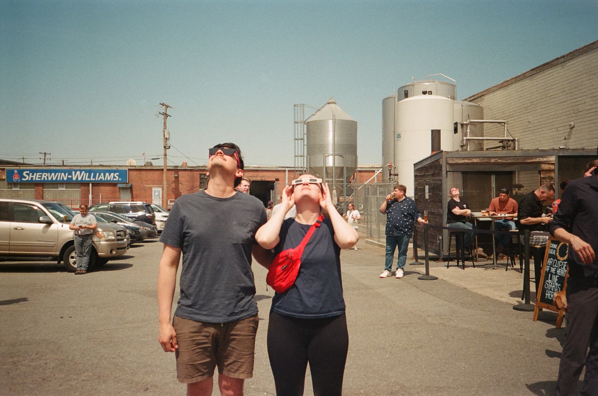 A candid moment from the personal photo archive